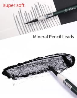 Marie's Sketch Charcoal Pencil Set Soft/Neutral/Super Soft Drawing Pencil Professional Art Supplies