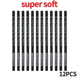 Marie's Sketch Charcoal Pencil Set Soft/Neutral/Super Soft Drawing Pencil Professional Art Supplies