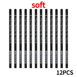 Marie's Sketch Charcoal Pencil Set Soft/Neutral/Super Soft Drawing Pencil Professional Art Supplies