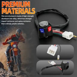 Motorcycle Headlight Horn Kill Switch For KTM EXC XCW EXCF TPI 125 150 200 250 350 450 500 525 530 For Husqvarna TE FE TX