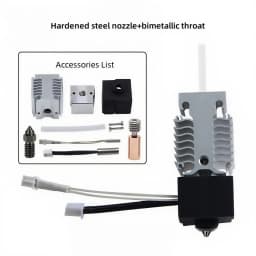 Creality Ender 3 V3 SE Hotend Nozzle Kit Efficient Heating Cooling Dissipate Heat Stainless Steel Throat 3D Printer Accessories