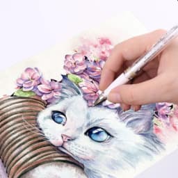 3pcs Japan UNI Highlight Gel Pens UM-153 for Writing Painting Signature Super Strong Color Overlay Uniball 1.0mm Art Supplies