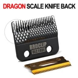 BRDCLIP 808E Scalelike DLC FADE Original Blade Hair Clipper Replaceable Cutter Head for 2020C Madeshow M10 M5 All Steel Blade