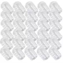 20Pcs silicone toe protector breathable gel toe cap men and women tasteless toe cover small toe anti friction toe tube