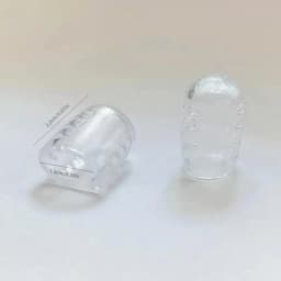 20Pcs silicone toe protector breathable gel toe cap men and women tasteless toe cover small toe anti friction toe tube