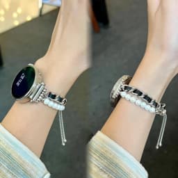 18mm 20mm 22mm Small Fragrance Chain Strap Suitable for Samsung Galaxy Watch 7 FE 5 Pro 4 6 44mm 40mm Bracelet Correa Metal