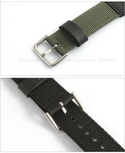 Nylon Leather Strap for CASIO AE1000W AE1200 PRG-270 AQ-S810 W-735H AEQ-110W SGW300/400 MRW-200H Men's Watchband Accessorie 18mm