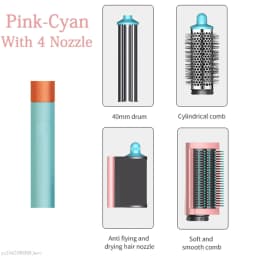 SenCiciMen X9 Multi Hair Styler Curling Iron Hair Hot Air Brush Curling Barrel Hair Dryer Salon Professional Curly Hair Styler