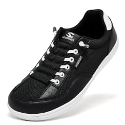 HOBIBEAR Wide-Toe-Box Barefoot Shoes Womens Mens Zero Drop Slip On Sneakers Minimalist Walking Shoes