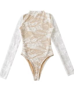 2025 Women's Summer Elegant Beige Black Sleeveless Lace Bodysuits Lady Luxury High Quality Street Bodycon Rompers Jumpsuits Tops
