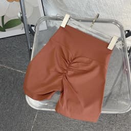 Women Sports Short Yoga Legging Shorts Squat Proof High Waist Fitness Tight Shorts Quick Drying Cycling Workout Gym Shorts