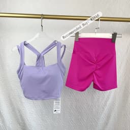 Women Sports Short Yoga Legging Shorts Squat Proof High Waist Fitness Tight Shorts Quick Drying Cycling Workout Gym Shorts