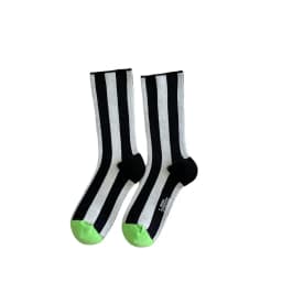 1Pairs Striped Funny Socks Korean Japanese Man Women Design Unisex Fashion Trendy Crew Stockings