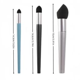 3pc Grey Pen Sketch Eraser Tool Rub Eraser Small Paper Eraser Drawing Smudge Eraser Highlight