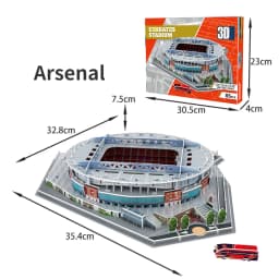 A Large 3D Paper Stadium Puzzle Model for Passionate Football Fans to Fight with Your Home Team,Halloween/Christmas gifts