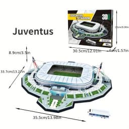 A Large 3D Paper Stadium Puzzle Model for Passionate Football Fans to Fight with Your Home Team,Halloween/Christmas gifts