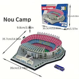 A Large 3D Paper Stadium Puzzle Model for Passionate Football Fans to Fight with Your Home Team,Halloween/Christmas gifts