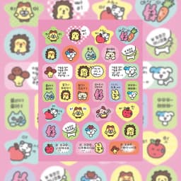 Korea Cute Bad Girl Cartoon Character Sticker Hand Account Notebook Diary Planner Scrapbook Stationery DIY Decorative Stickers