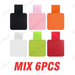6-1pcs Pen Loops Pencil Holders Self-Adhesive PU Leather Pad for Stylus Pencil Books Notebooks Anti-lost Anti-fall Elastic Loops