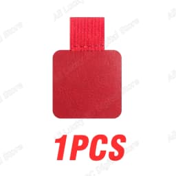 6-1pcs Pen Loops Pencil Holders Self-Adhesive PU Leather Pad for Stylus Pencil Books Notebooks Anti-lost Anti-fall Elastic Loops