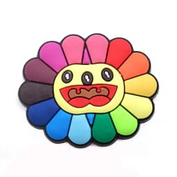 Flower Ghost Smile PVC Shoe Charms Slippers Buckle Combination Fit Wristbands Accessories Decoration Bands Gift Unisex Party
