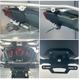 For KOVE 800X Tail Tidy License Plate Holder 800 X Pro Rally Super Adventure Fender Eliminator Bracket Fit Colove KY800X ADV