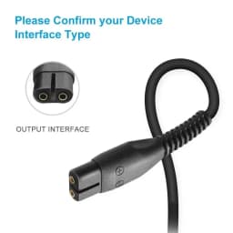 Wall Mounted Charging Base Charger Comb Holder for Philips Norelco One Blade QP2520 QP2530 QP2620 QP2630 Hybrid Electric Shaver