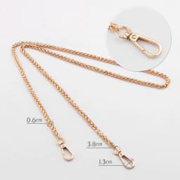 40/60/90/120cm Handbag Metal Chains DIY Purse Chain With Buckles Shoulder Bags Straps Handbag Handles Bag Parts Gold Chain
