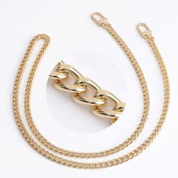 40/60/90/120cm Handbag Metal Chains DIY Purse Chain With Buckles Shoulder Bags Straps Handbag Handles Bag Parts Gold Chain