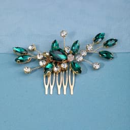 Luxury Crystal Rhinestone Flower Pearl Hair Comb Bridal Headband Tiara Hairpin Party Wedding Bridal Hair Accessories Jewelry
