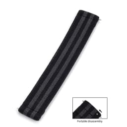 18/19/20/21/22mm Pale Blue Hook and Loop Watch Strap Breathable Nylon Easy Adjust Adhesive Band For Sports Watch Band
