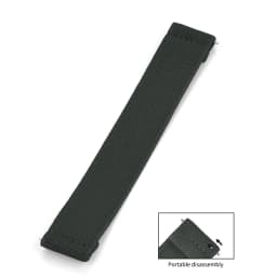 18/19/20/21/22mm Pale Blue Hook and Loop Watch Strap Breathable Nylon Easy Adjust Adhesive Band For Sports Watch Band