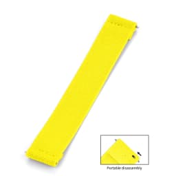 18/19/20/21/22mm Pale Blue Hook and Loop Watch Strap Breathable Nylon Easy Adjust Adhesive Band For Sports Watch Band