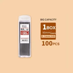 M&G Pencil Refill 2B/HB 0.5mm 0.7mm Graphite Refill Mechanical Pencil Refill Plastic Auto Replacement Pencil Refill