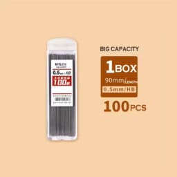 M&G Pencil Refill 2B/HB 0.5mm 0.7mm Graphite Refill Mechanical Pencil Refill Plastic Auto Replacement Pencil Refill