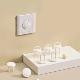 5/10pcs Electrical Safety Socket Protective Cover European Standard Child Anti-electric Shock Socket Cover Baby Safe Protection