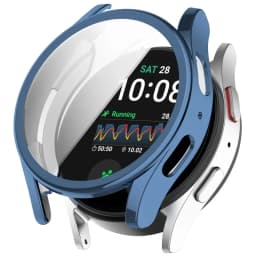 Silicone Case Glass For Samsung Galaxy Watch 7/6 40MM 44MM All-Around Screen Protector Soft TPU Protective Cover Watch7 44 Cases