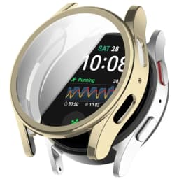 Silicone Case Glass For Samsung Galaxy Watch 7/6 40MM 44MM All-Around Screen Protector Soft TPU Protective Cover Watch7 44 Cases