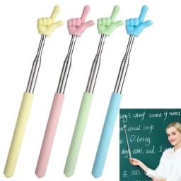 1pc Finger Shape Mini Pointer Stick 21~68cm Retractable Office and Educational Supplies Teaching Tools Student Pointer TMZ