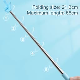 1pc Finger Shape Mini Pointer Stick 21~68cm Retractable Office and Educational Supplies Teaching Tools Student Pointer TMZ