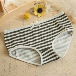 Kawaii Lolita Girls Japanese Anime Style Cosplay Women Panties Briefs With Bow Underwears Underpants Blue Pink White Stripe Gift