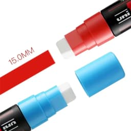 1pc Japan UNI POSCA Marker PC-17K Graffiti Painting POP Poster Advertising Pen 15mm Water Based Big Head Pen Refill Art Supplies