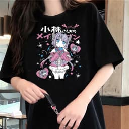 Oshi No Ko top tees teen kawaii Punk 2000s Digital women Trendy t-shirt Y2k Graphic Trendy aesthetic Vintage