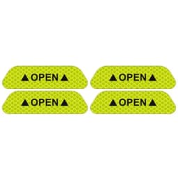 4PCS/set Car Reflective Strips Warning Stickers For Toyota Corolla Yaris Auris CHR Camry Prius RAV4 Highlander Car Door Stickers
