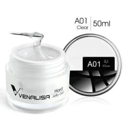 50ml TPO Free Jelly Nail Extension Gel Nail Builder French Nail Gum Venalisa Clear Natural Color Soak Off UV Construction Gel