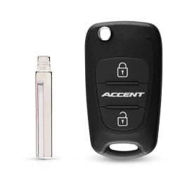 KEYYOU For Kia K2 K5 Rio 3 Ceed Sorento Sportage 3 BT Flip Remote Car Key Shell Case For Hyundai Solaris Accent Avante I30 IX35