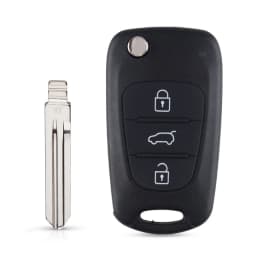 KEYYOU For Kia K2 K5 Rio 3 Ceed Sorento Sportage 3 BT Flip Remote Car Key Shell Case For Hyundai Solaris Accent Avante I30 IX35
