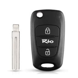 KEYYOU For Kia K2 K5 Rio 3 Ceed Sorento Sportage 3 BT Flip Remote Car Key Shell Case For Hyundai Solaris Accent Avante I30 IX35