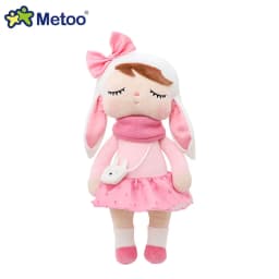 Metoo Forest Animals Plush & Stuffed Dolls Unicorn Angela Doll Rabbit Plush Toy Cute Fox Kids Soft Companion Boneca Decor Toys