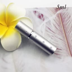 1PC 5ml 10ml Portable Mini Perfume Glass Bottle Travel Aluminum Spray Atomizer Empty Metal Parfume Atomiser Sprayer